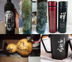 柳州酒瓶葫芦工艺品激光雕刻机